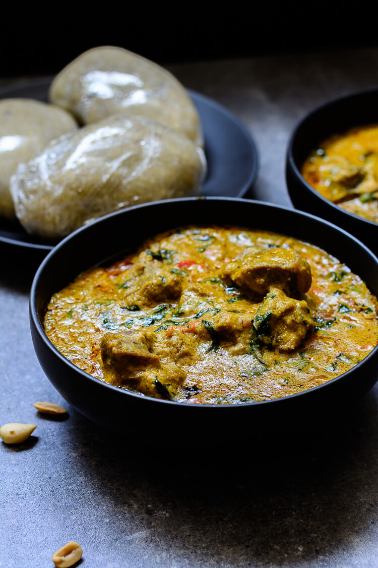 Nigerian Spicy Peanut Stew (Groundnut stew) Yummy Medley