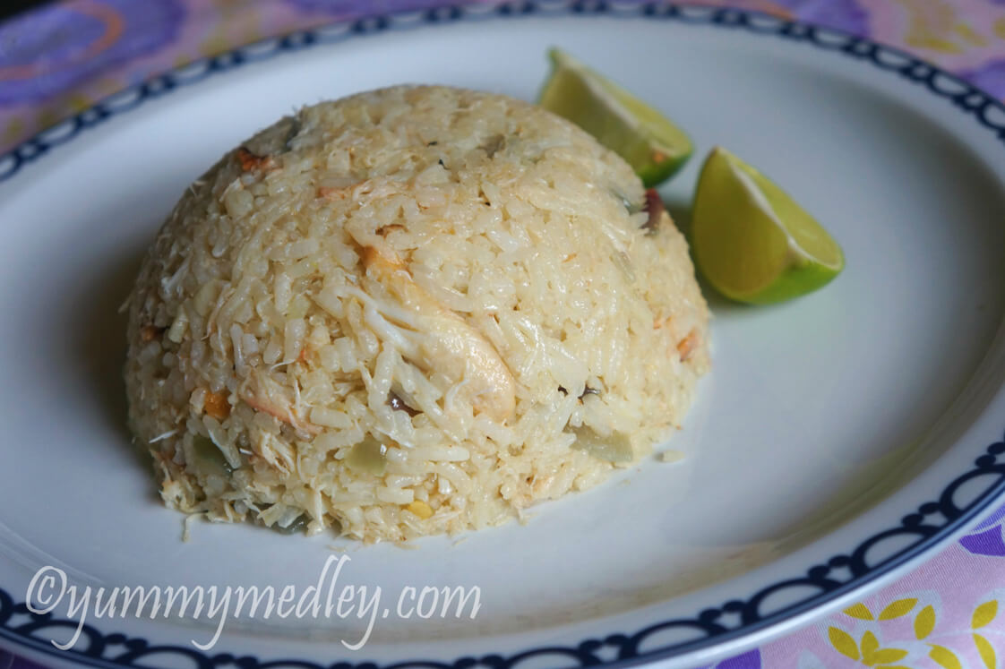 Easy Coconut Crab Rice in 20 Minutes Yummy Medley