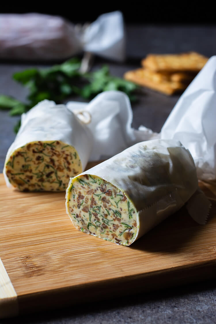 Bacon and Garlic Herb Compound Butter