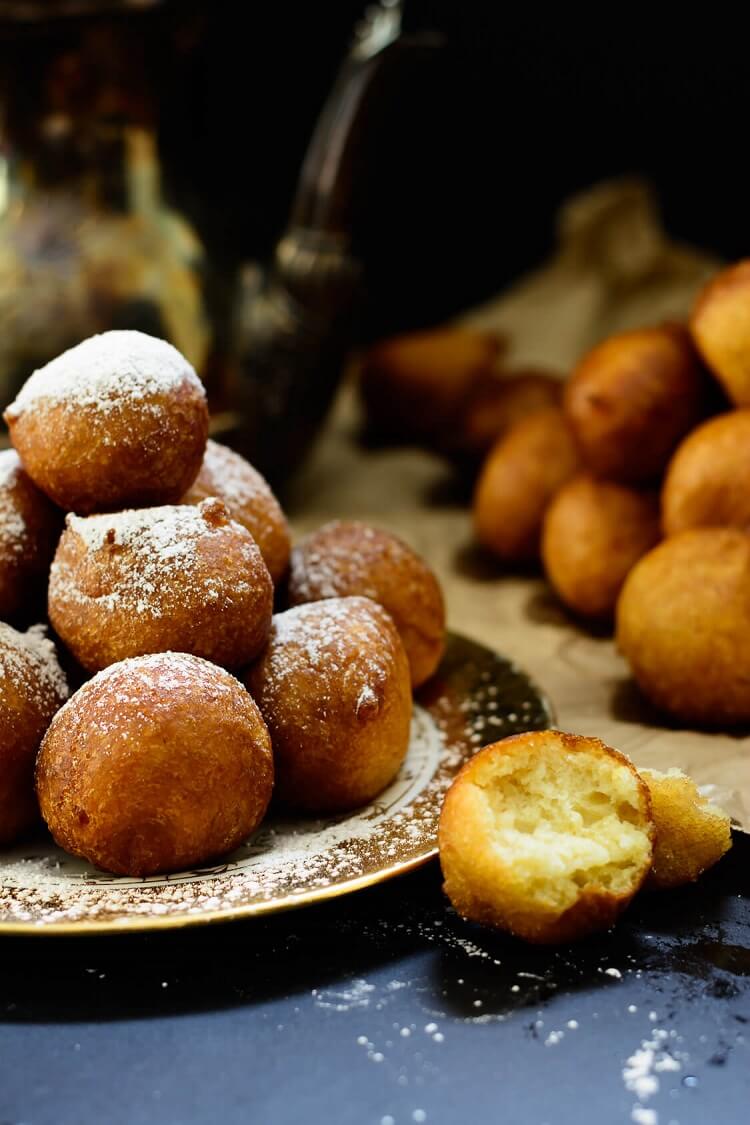 Nigerian Puff Puff with Pepper and Pumpkin