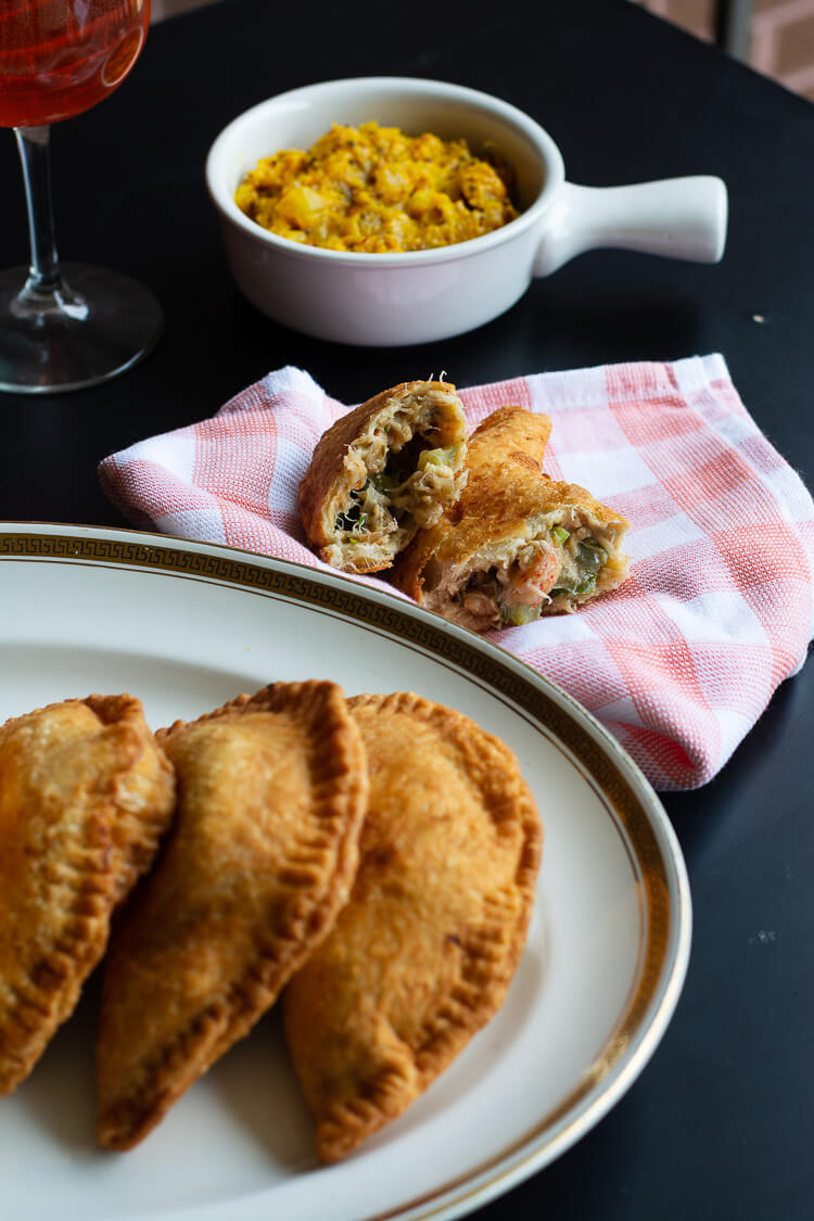Ghanaian Savory Homemade Fried Pies (Seafood Stuffed) Yummy Medley