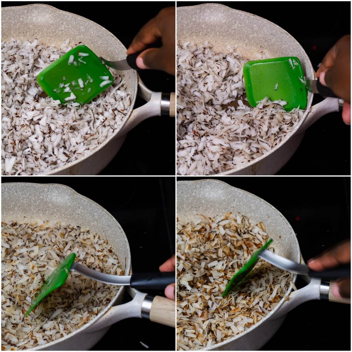 Nigerian Toasted Coconut Candy - Yummy Medley